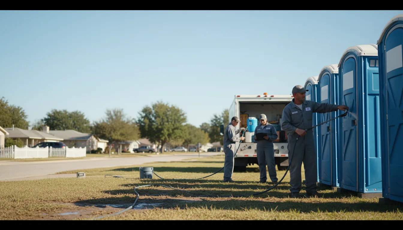 Long-Term Portable Toilet Rental in Echo, LA near me
